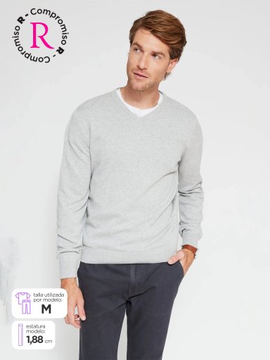 SWEATER HOMBRE REGATTA CUELLO EN V - 1