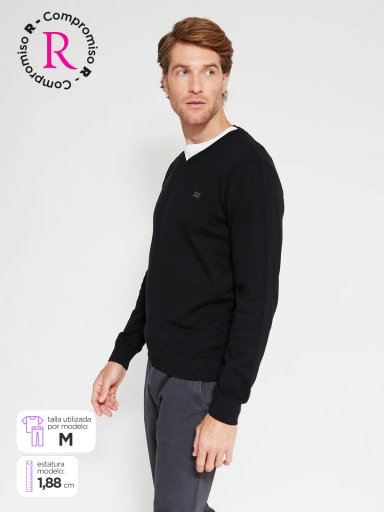 SWEATER HOMBRE REGATTA CUELLO EN V - 1