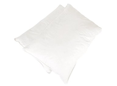 SET ALMOHADAS MAISON LINETT BEDDING 70 X 50 CM PLUMA ALGODÓN BLANCO - 1