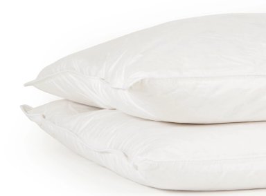 SET ALMOHADAS MAISON LINETT BEDDING 70 X 50 CM PLUMA ALGODÓN BLANCO - 3