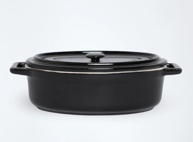 RAMEQUIN RIPLEY HOME PASTA OVAL NEGRO - 1