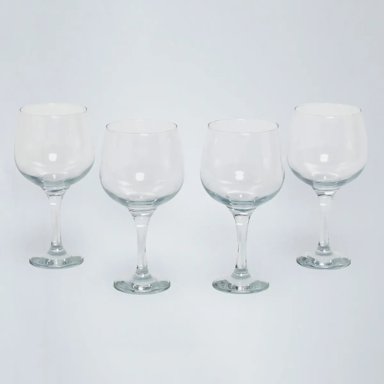 SET 4 COPAS RIPLEY HOME GIN VIDRIO TRANSPARENTE - 1