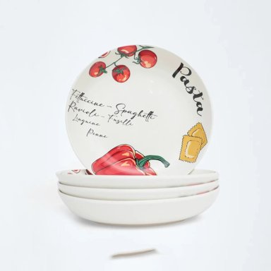 SET BOWLS RIPLEY HOME PASTA TOMATE X4 - 2