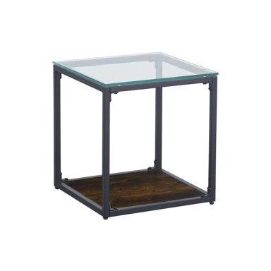 MESA LATERAL RIPLEY HOME PENÉLOPE METAL CAFÉ 45 X 45 CM - 1