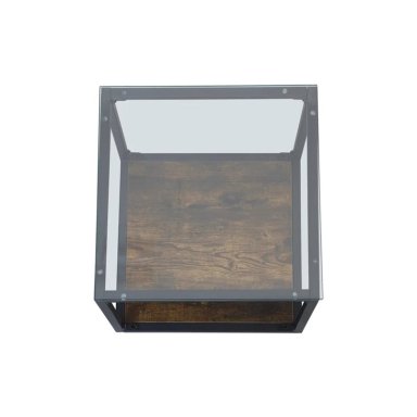 MESA LATERAL RIPLEY HOME PENÉLOPE METAL CAFÉ 45 X 45 CM - 3