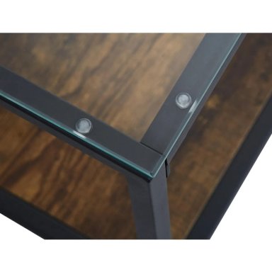 MESA LATERAL RIPLEY HOME PENÉLOPE METAL CAFÉ 45 X 45 CM - 4