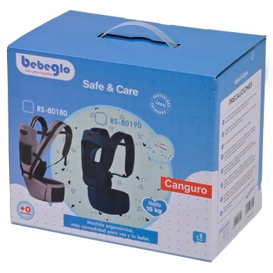 PORTA BEBE BEBEGLO RS-80180-2 NEGRO RS-80180 - 4