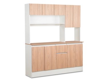 MUEBLE DE COCINA CIC CATANIA 10 PUERTAS 1 CAJÓN BLANCO - 3