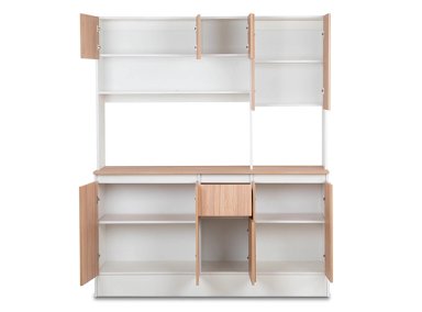 MUEBLE DE COCINA CIC CATANIA 10 PUERTAS 1 CAJÓN BLANCO - 6