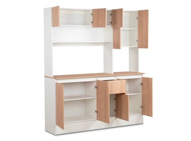 MUEBLE DE COCINA CIC CATANIA 10 PUERTAS 1 CAJÓN BLANCO - 7