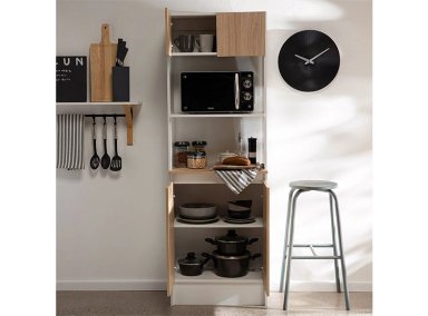 MUEBLE DE COCINA CIC NÁPOLES 15 PUERTAS BLANCO - 2