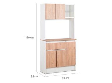 MUEBLE DE COCINA CIC MARSELLA 2 PUERTAS 1 CAJÓN BLANCO - 4