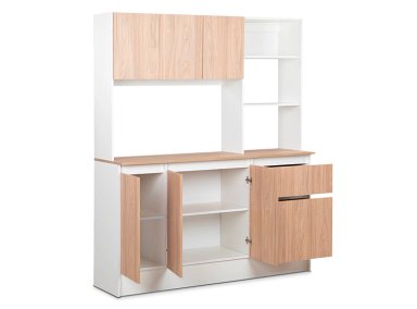 MUEBLE DE COCINA CIC NIZA 3 PUERTAS 2 CAJONES BLANCO - 10