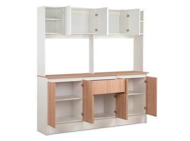 MUEBLE DE COCINA CIC IBIZA 10 PUERTAS 1 CAJÓN BLANCO - 7