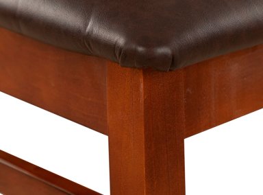 JUEGO DE COMEDOR CIC ÑUBLE PU 6 SILLAS CHOCOLATE - 12