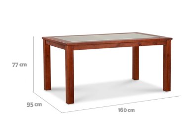 JUEGO DE COMEDOR CIC ÑUBLE PU 6 SILLAS CHOCOLATE - 13