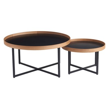 SET MESAS DE CENTRO RIPLEY HOME NATALIA X2 - 2