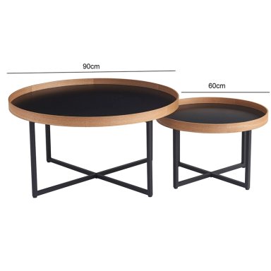 SET MESAS DE CENTRO RIPLEY HOME NATALIA X2 - 5