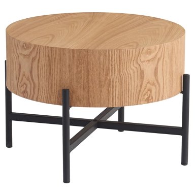 MESA DE CENTRO RIPLEY HOME CROVETTO METAL CAFÉ 55 X 55 CM - 1