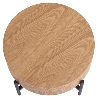 MESA DE CENTRO RIPLEY HOME CROVETTO METAL CAFÉ 55 X 55 CM - 3
