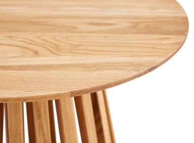 MESA LATERAL MAISON LINETT NANTES MADERA CAFÉ 50 X 50 CM - 2
