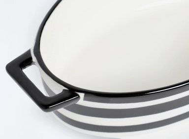 RAMEQUIN RIPLEY HOME PASTA OVAL RAYADO - 2