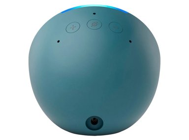 PARLANTE BLUETOOTH AMAZON  INTELIGENTE ECHO POP 1.A GENERACIÓN ALEXA AZUL PETRÓLEO - 5