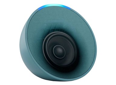 PARLANTE BLUETOOTH AMAZON  INTELIGENTE ECHO POP 1.A GENERACIÓN ALEXA AZUL PETRÓLEO - 6