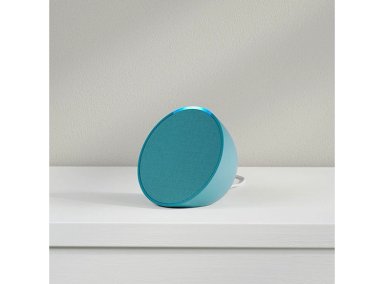 PARLANTE BLUETOOTH AMAZON  INTELIGENTE ECHO POP 1.A GENERACIÓN ALEXA AZUL PETRÓLEO - 7