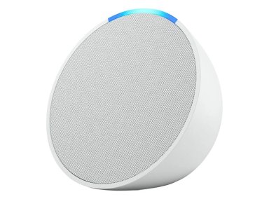 PARLANTE BLUETOOTH AMAZON  INTELIGENTE ECHO POP 1.A GENERACIÓN ALEXA BLANCO - 1