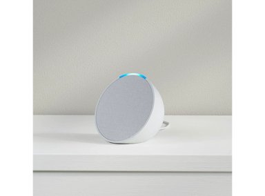 PARLANTE BLUETOOTH AMAZON  INTELIGENTE ECHO POP 1.A GENERACIÓN ALEXA BLANCO - 7