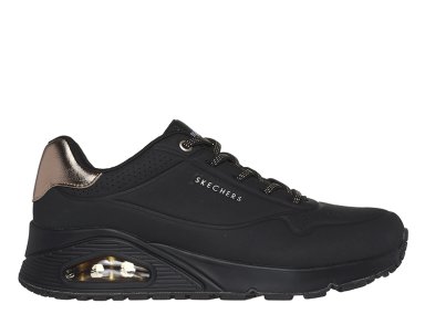 ZAPATILLAS MUJER SKECHERS NEGRO UNO SHIMMER AWAY - 1