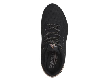 ZAPATILLAS MUJER SKECHERS NEGRO UNO SHIMMER AWAY - 4