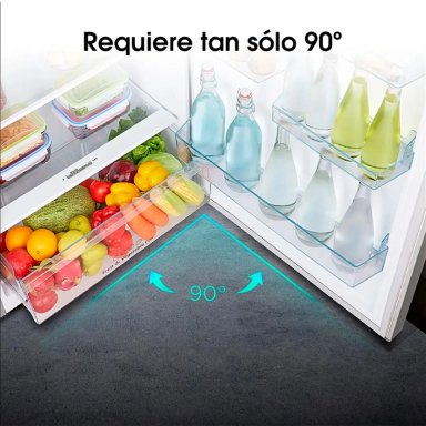 REFRIGERADOR BOTTOM FREEZER HISENSE RD-39WC 300L NO FROST PLATA - 11