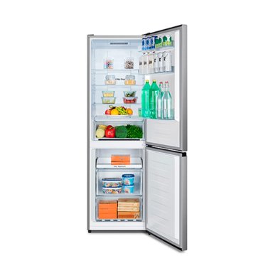 REFRIGERADOR BOTTOM FREEZER HISENSE RD-39WC 300L NO FROST PLATA - 12