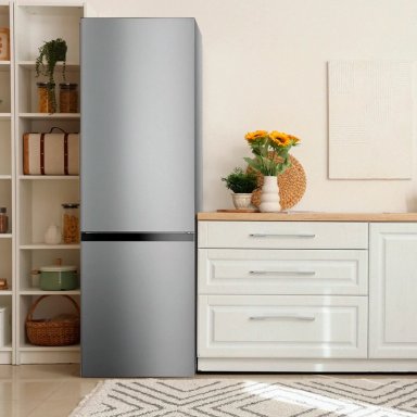 REFRIGERADOR BOTTOM FREEZER HISENSE RB341NL 262L FRIO DIRECTO PLATA - 5