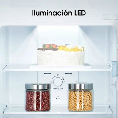 REFRIGERADOR BOTTOM FREEZER HISENSE RB341NL 262L FRIO DIRECTO PLATA - 8