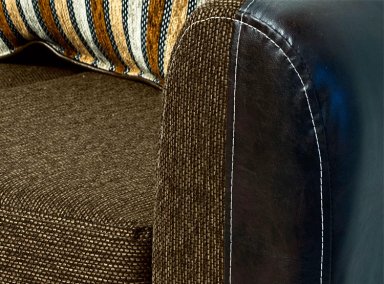 JUEGO DE LIVING ELEGANT DETAIL OKLAHOMA TELA PU 321 - 4