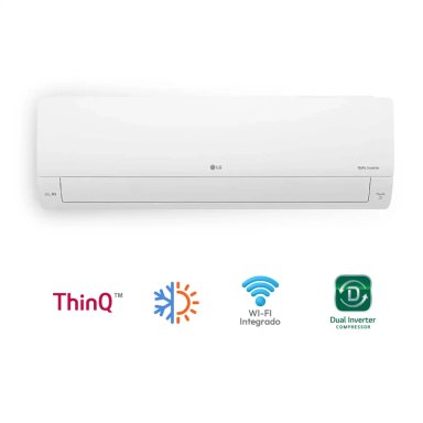 AIRE ACONDICIONADO SPLIT LG VM242H9 DUALCOOL 24000 BTU WIFI FRÍO CALOR INVERTER - 3
