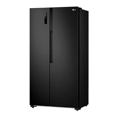 REFRIGERADOR SIDE BY SIDE LG GS51MPD 509L NO FROST NEGRO - 2