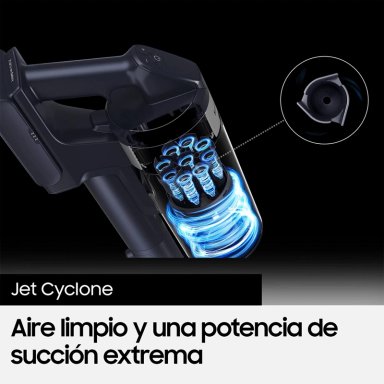 ASPIRADORA VERTICAL SAMSUNG INALÁMBRICA STICK JET 60 150 W DE PODER SUCCIÓN - 8