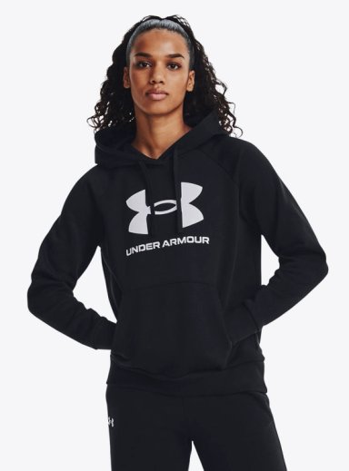 POLERÓN MUJER UNDER ARMOUR RIVAL FLEECE BIG LOG - 1