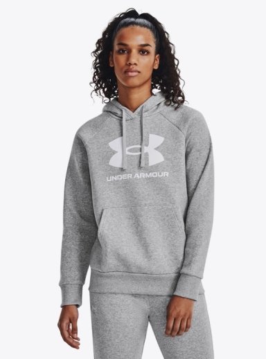 POLERÓN MUJER UNDER ARMOUR RIVAL FLEECE BIG LOG - 1