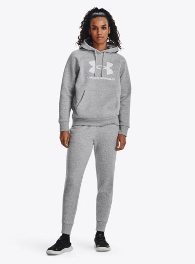 POLERÓN MUJER UNDER ARMOUR RIVAL FLEECE BIG LOG - 5