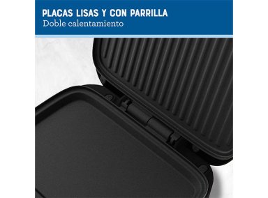SANDWICHERA OSTER 2 REBANADAS CKSTSM400 COMPACTA PLATOS HONDOS - 8