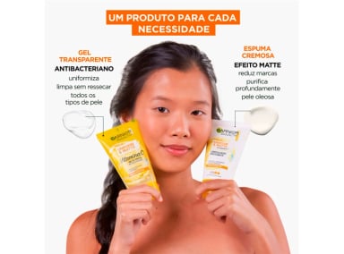 LIMPIADOR FACIAL GARNIER GEL EXPRESS ACLARA LIMPIEZA HIDRATANTE 150 ML - 3