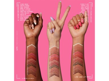 DELINEADOR DE LABIOS NYX LÁPIZ PROFESSIONAL MAKEUP LINE LOUD LIP LINER NO EQUIVALENT 1.2 GR - 8