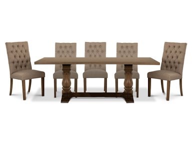 JUEGO DE COMEDOR CIC SEATTLE 8 SILLAS BEIGE - 6