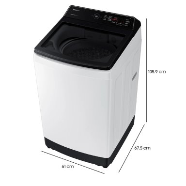 LAVADORA CARGA SUPERIOR SAMSUNG WA13CG5441BW 13KG BLANCO - 3