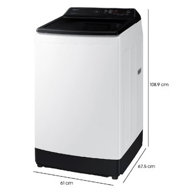 LAVADORA CARGA SUPERIOR SAMSUNG WA15CG5441BW 15KG BLANCO - 3